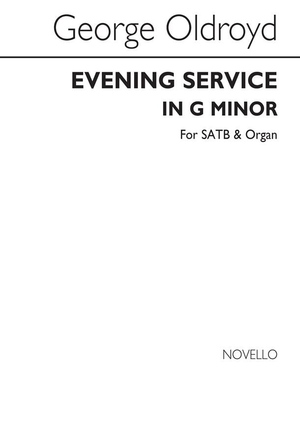 Magnificat And Nunc Dimittis In G Minor